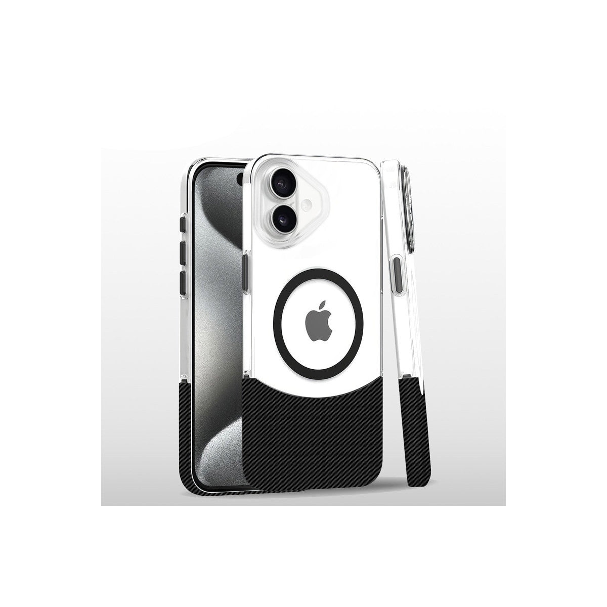 Joko Apple iPhone 16 Plus Carbon Puzzle Magsafe Kapak